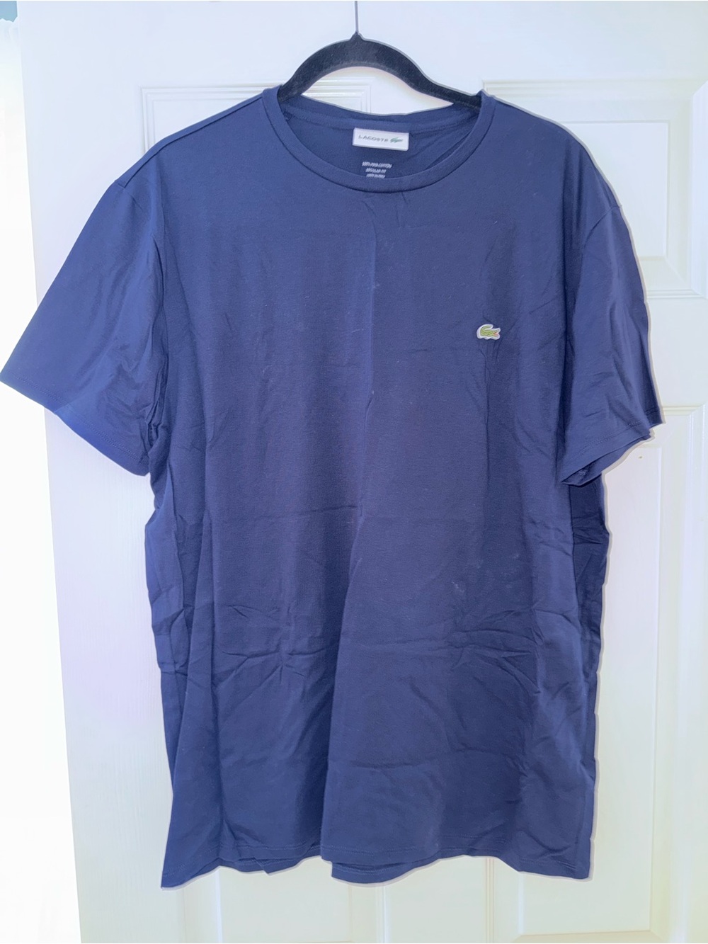 Men’s Lacoste XXL T-Shirt Navy Blue